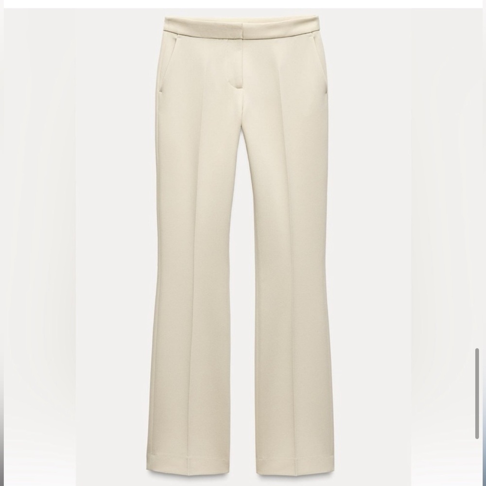 Zara Cream Women's Blazer Set 2pc - Picture 4 of 4
